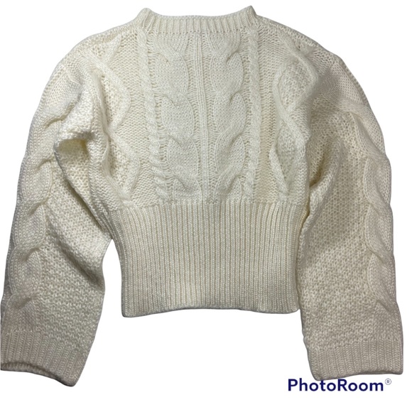 NWT Anthropologie cable knit sweater Size S - Picture 7 of 7
